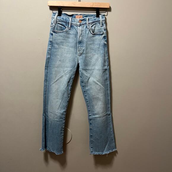 Mother The Hustler Ankle Fray Jeans‎ in Au Revoir Size 24